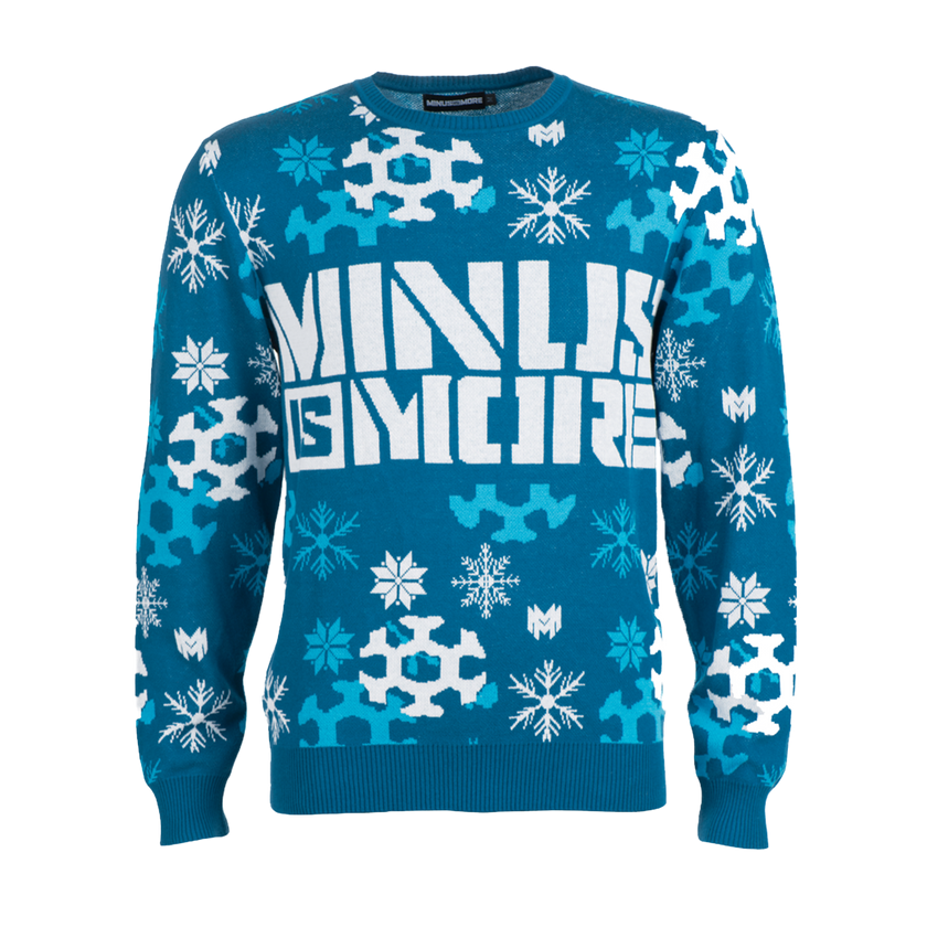 MINUS IS MORE CHRISTMAS SWEATER