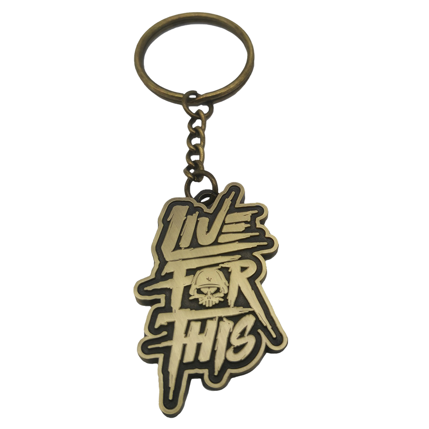 LFT bronze keychain